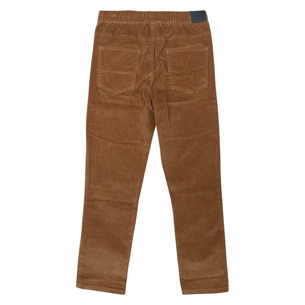 Trusty Mini Cord Pants Dark Tan