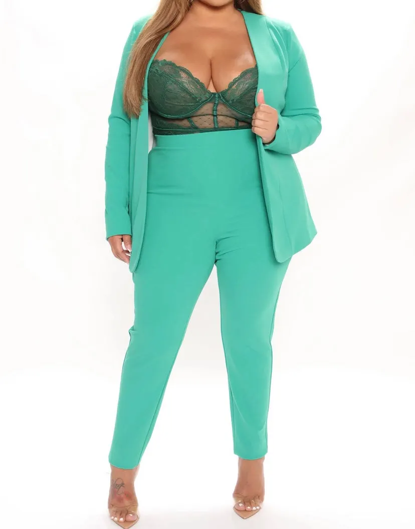 TWO PIECE WOMEN PANTS SUIT