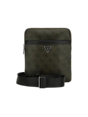 Vezzola Smart Crossbody Flat - Military Green/Black