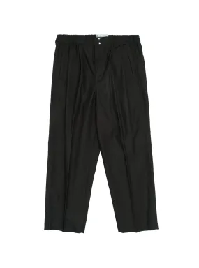 Wide Easy Pants Black