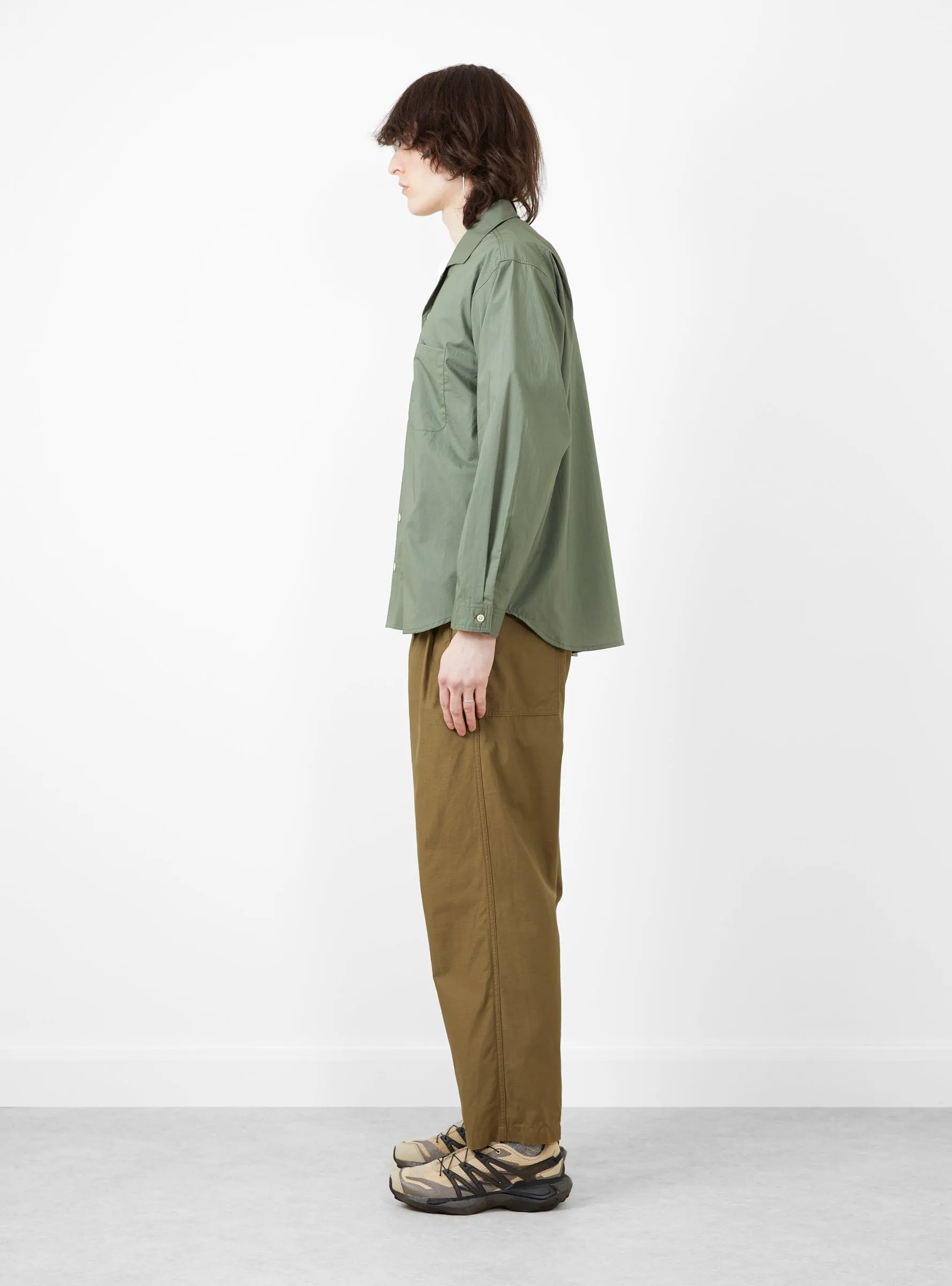 Wide Easy Pants Khaki