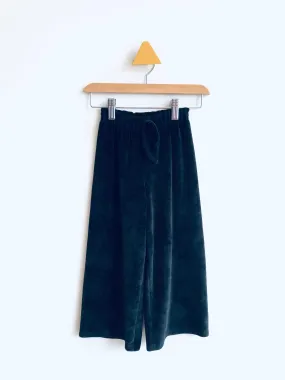 Wideleg Velour Pants // 4-5Y